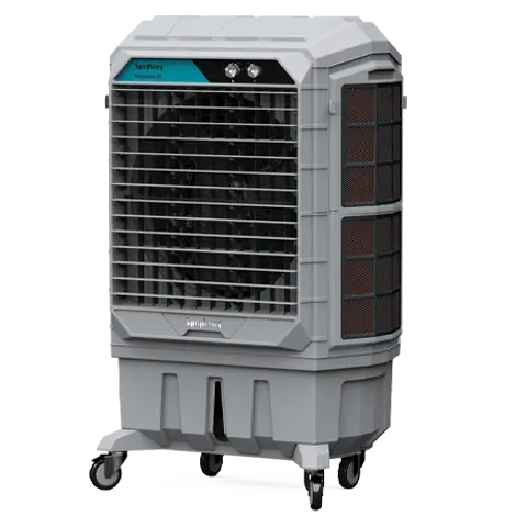 Commercial cooler with powerful 21m* air throw for faster cooling