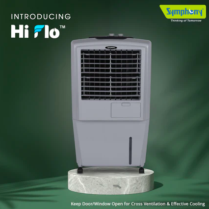 HiFlo 27 Air Cooler (27-litres) for Rooms with Powerful Air Throw