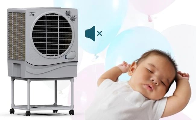 Air Cooler with whisper-quite performance for a sound sleep