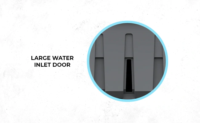 Wide Water Inlet Door Cooler