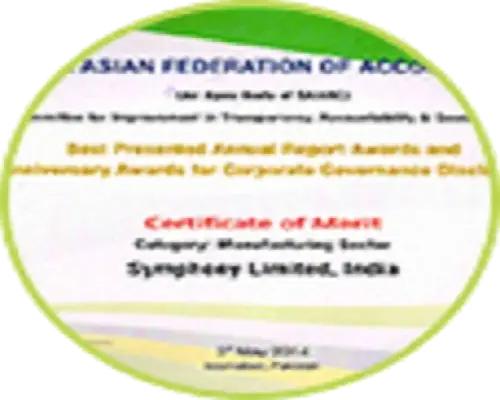 Symphony Ltd, the world’s largest air cooler company has bagged the prestigious ‘Best Presented Annual Report Award for Manufacturing Sector’ for its annual report of 2012 by the South Asian Federation of Accountants (SAFA). Symphony Ltd, the world’s largest air cooler company has bagged the prestigious ‘Best Presented Annual Report Award for Manufacturing Sector’ for its annual report of 2012 by the South Asian Federation of Accountants (SAFA).