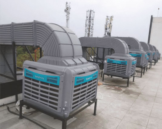 Industrial Air Coolers - Large Space Venti-cooling Solution