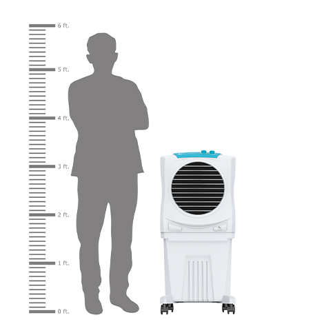 Full function remote control air cooler