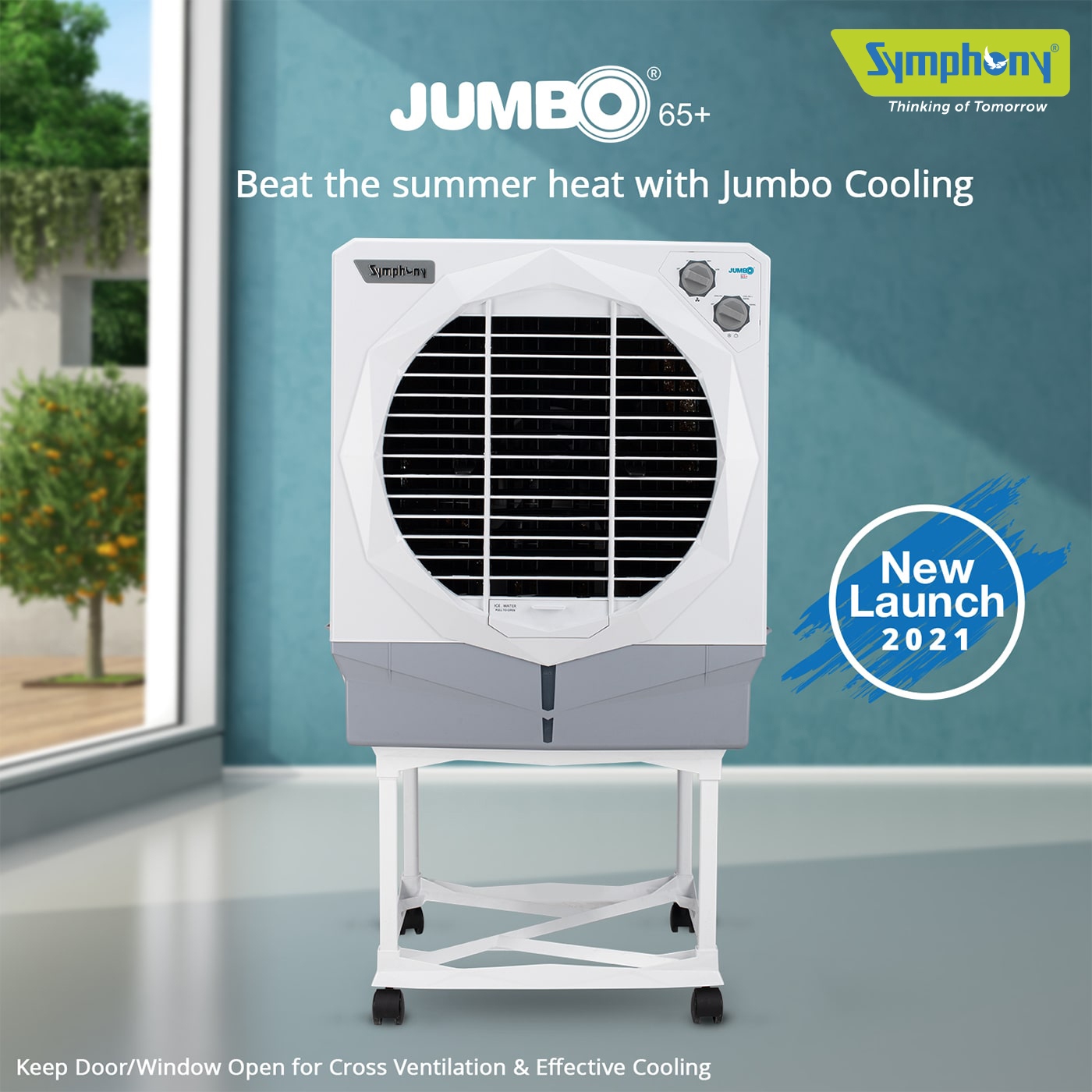 Jumbo 65+ Desert Air Cooler 61-litres