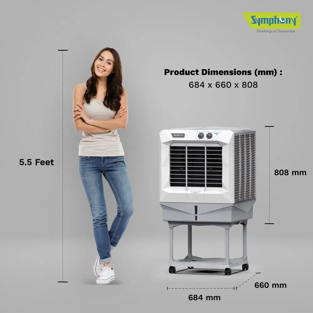Jumbo 65 DB Desert Air Cooler (61-litres) for 300 Sqft.