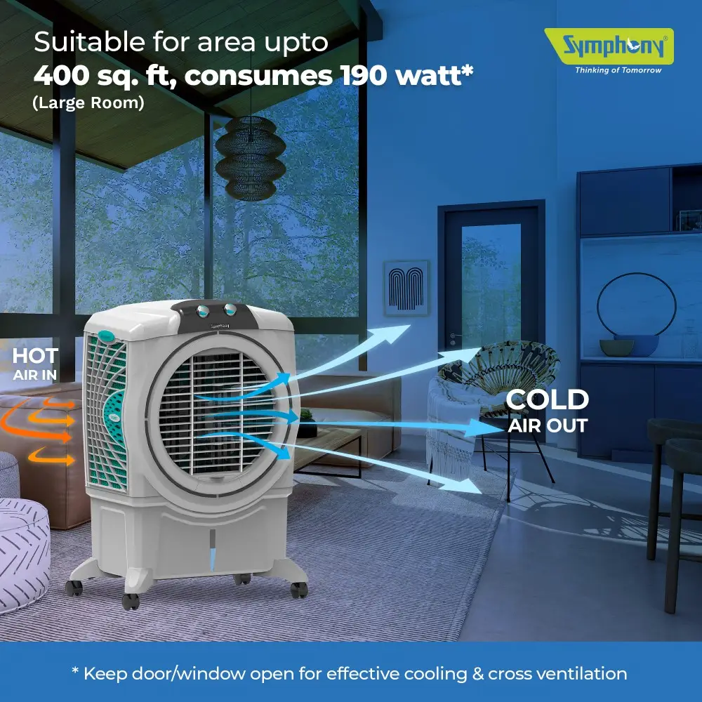 Sumo 75 XL Desert Air Cooler for 400 Sqft Rooms