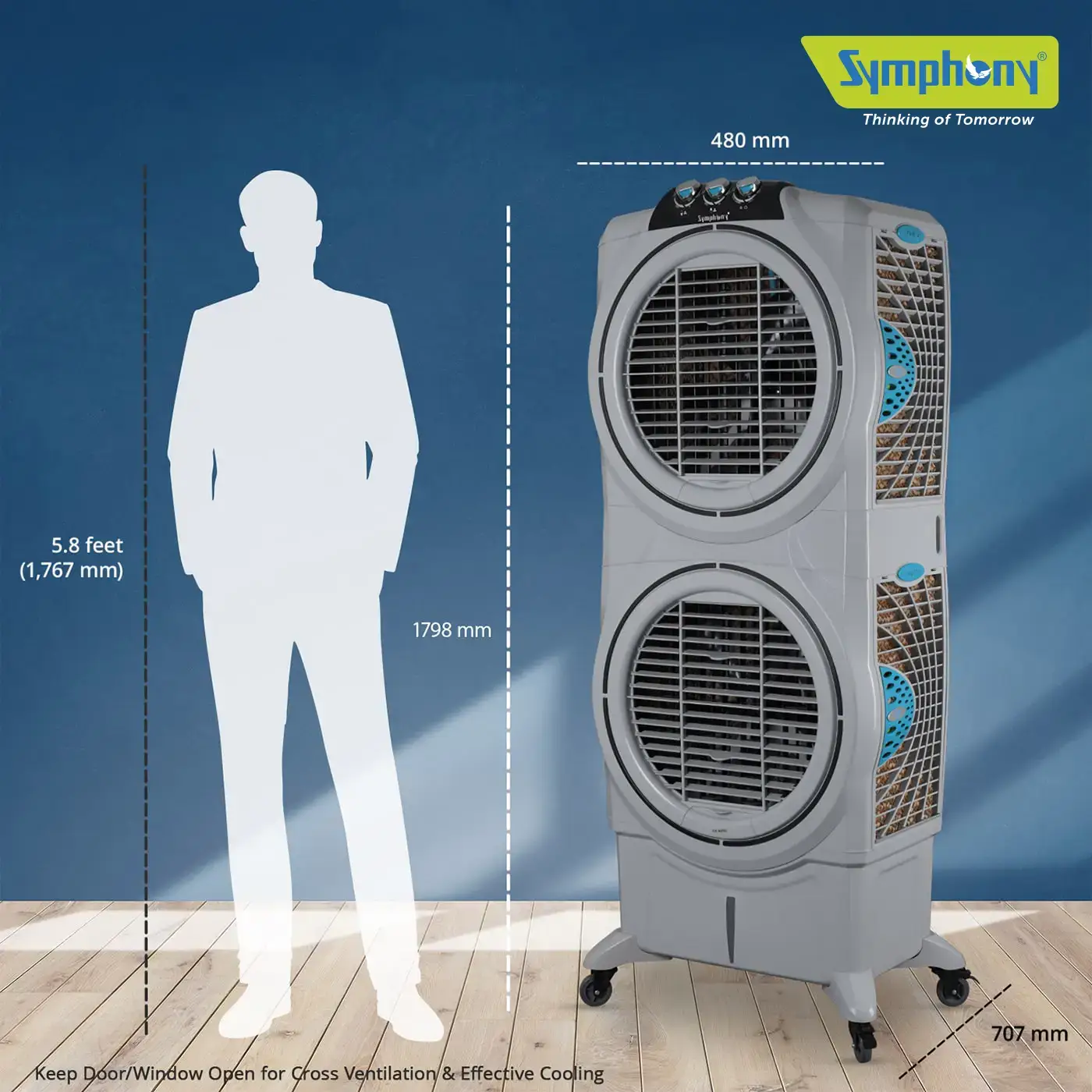 Desert Air Coolers Double Decker (Sumo 75 XL)