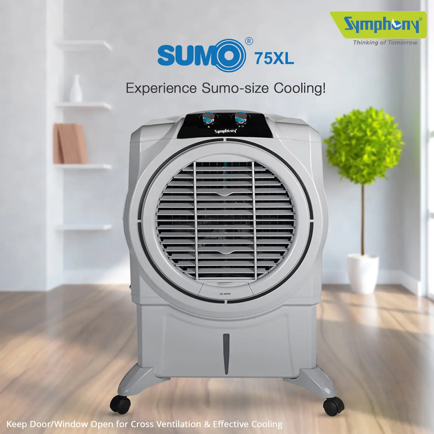 Sumo 75 XL Desert Air Cooler for 400 Sqft Rooms