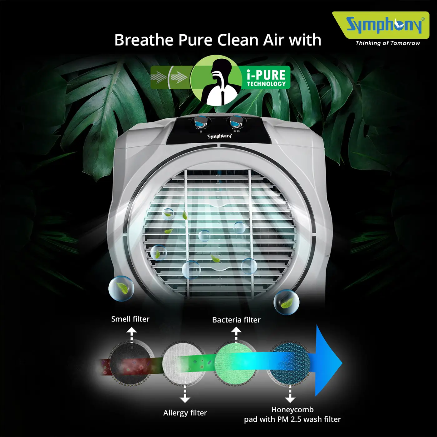 Sumo 75 XL Desert Air Cooler for 400 Sqft Rooms