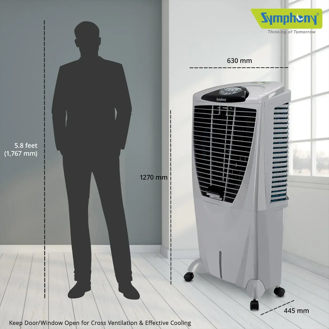 BLDC Coolers - Winter 80XL i+ Desert Air Cooler 80-liters