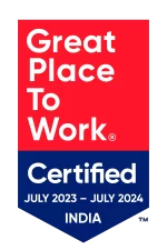 Great place to work badge