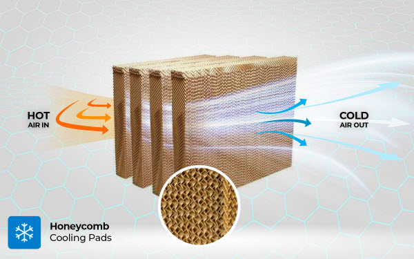 Air Cooler Honeycomb Pads