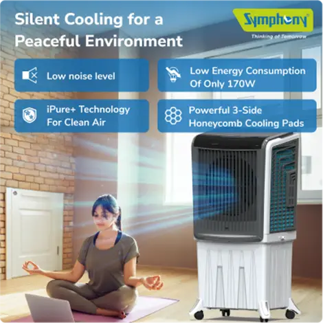 Silent Personal Air Cooler for Peaceful Environment