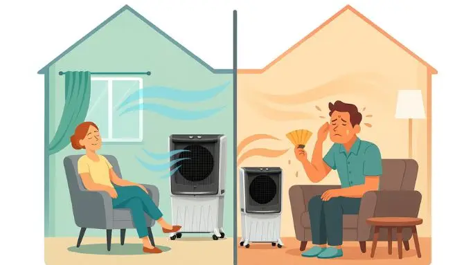 Why Your Air Cooler’s Wattage Should Match Your Room Size?