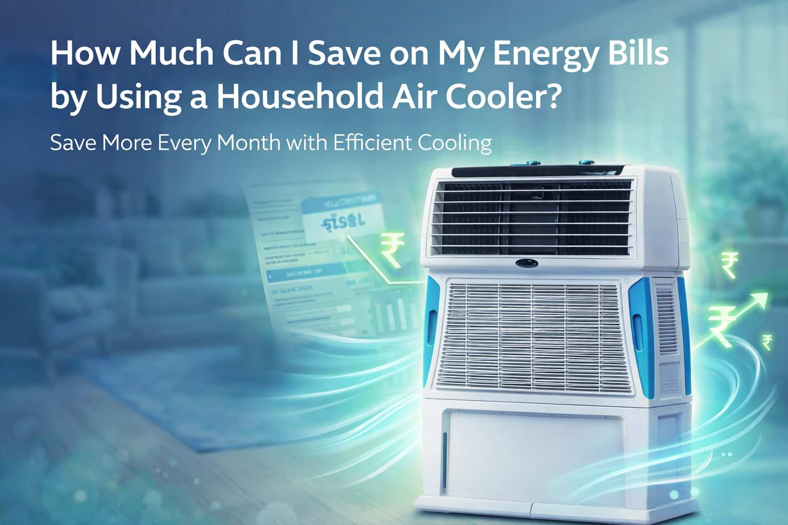 How Much Can I Save on My Energy Bills by Using a Household Air Cooler?
