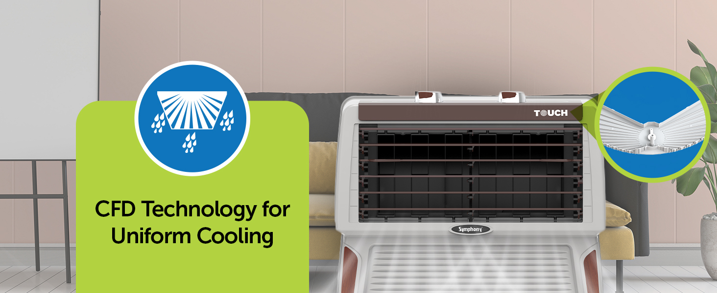 TOUCH 40 Desert Air Cooler 