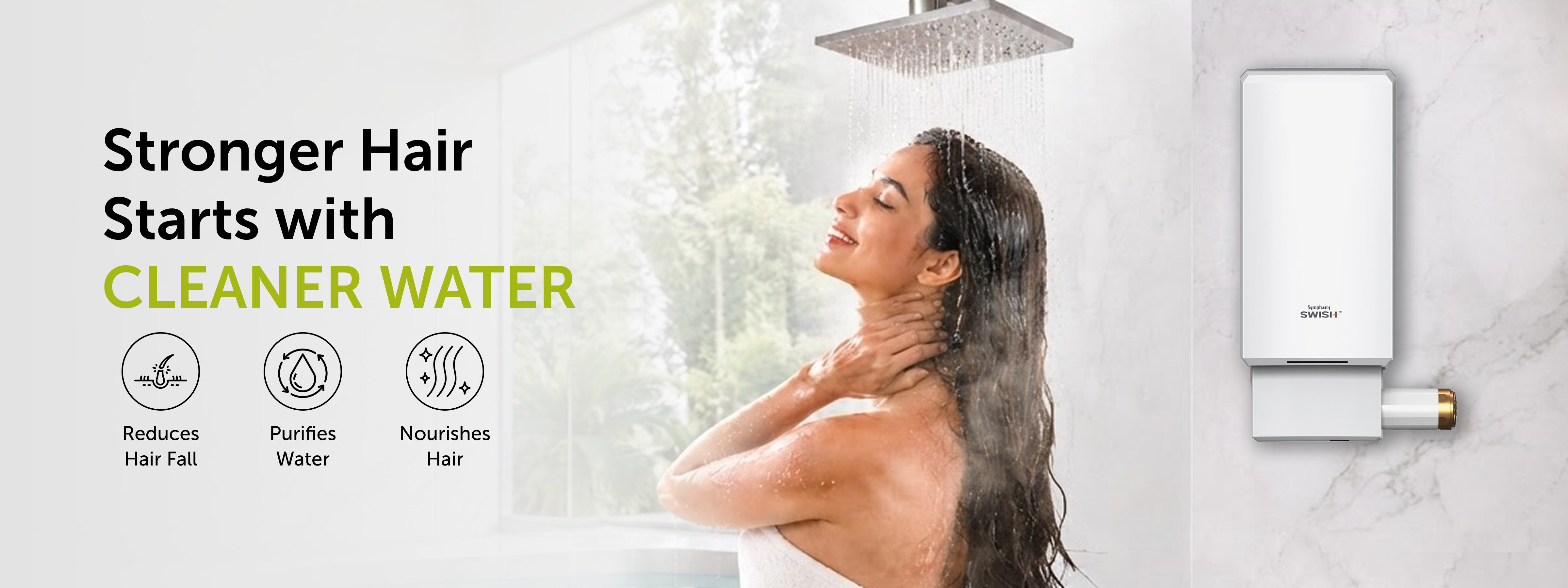 Symphony SWISH 3000W instant water heater